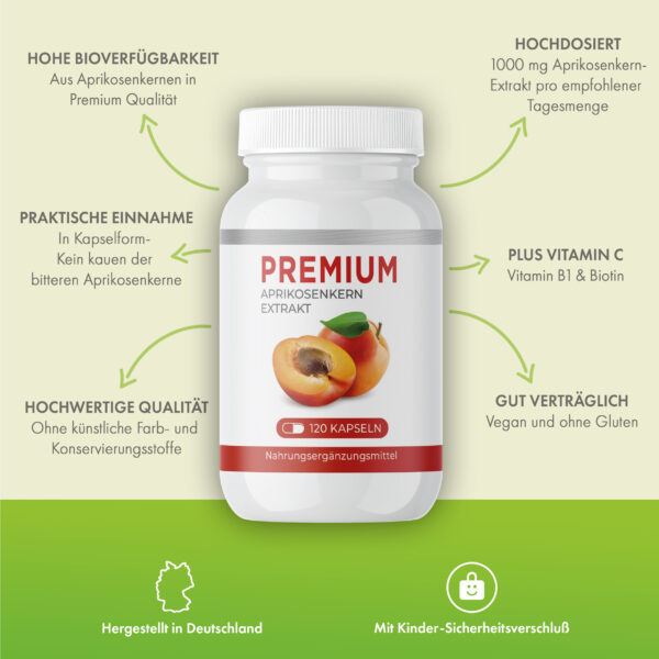 Premium Aprikosenkernextrakt – Bild 2